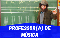 Oportunidade de Emprego: Professor(a) de Música