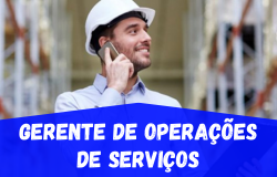 Oportunidades de Emprego para Gerente de Operações de Serviços